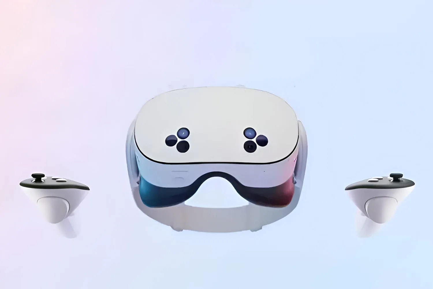 Meta Quest 3S Porn headset controllers