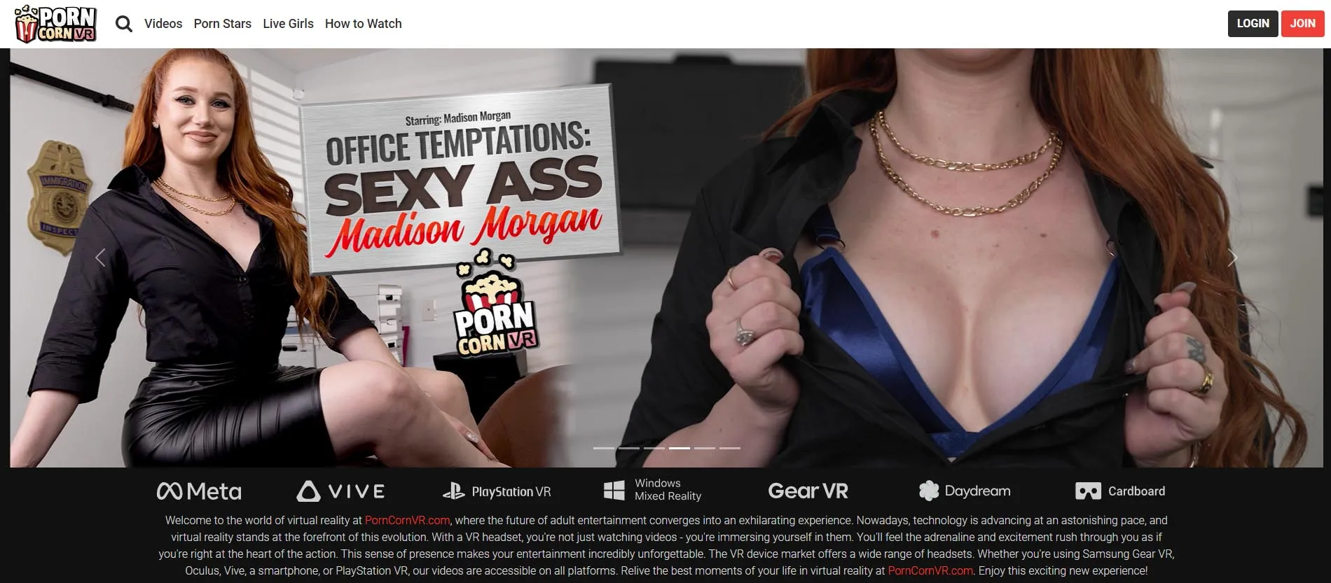 Porn Corn VR sites & extras