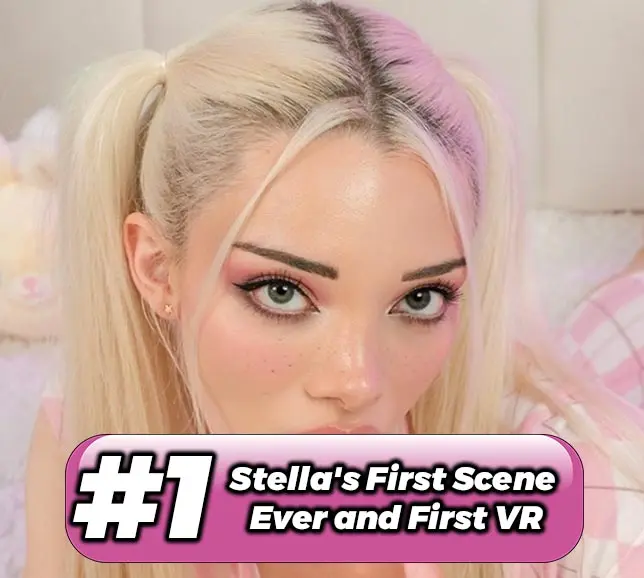 Bunnydoll Stella with Jill Palmer in Stella's First Scene Ever and First VR by JackandJill, number 1 in the amateur VR porn ranking