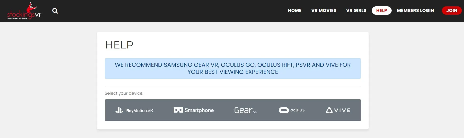 stockingsvr headset compatibility