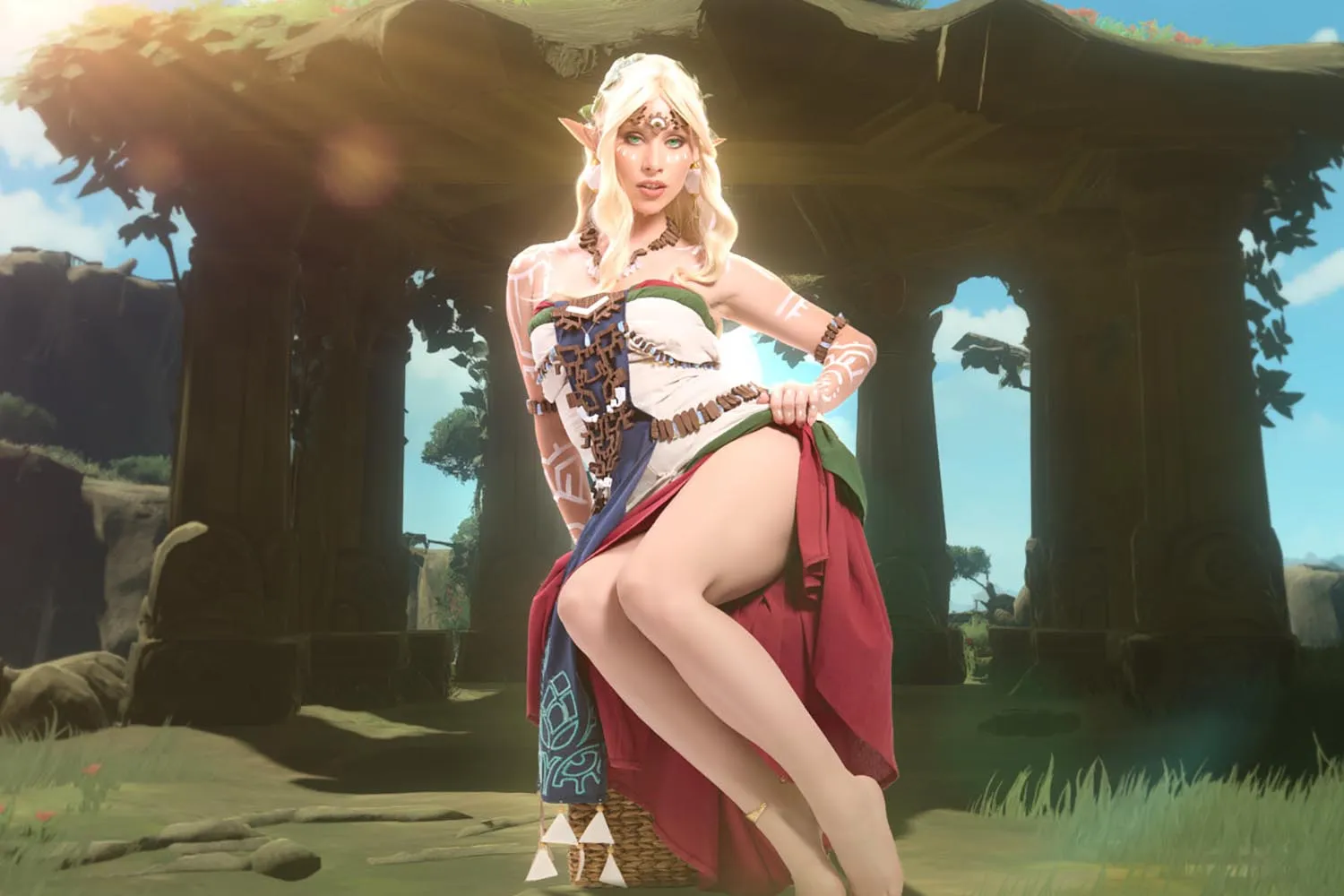 tears of the kingdom queen sonia vrcosplayx