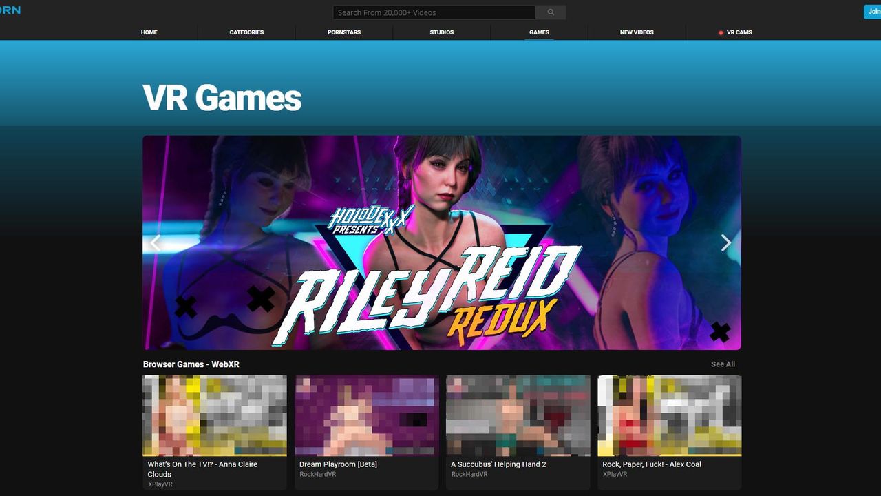 VRPorn.com's Game Pack review: rated 5/5 by VR Porn Dog